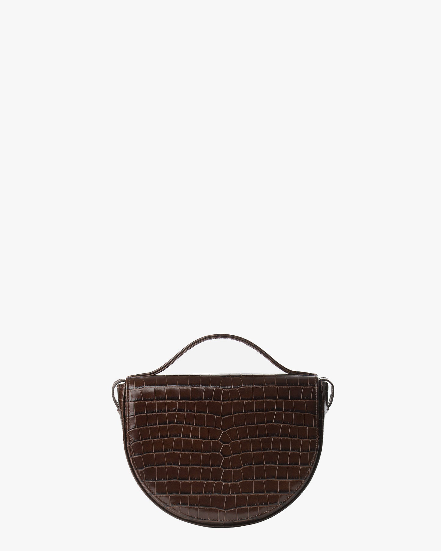LUNA CROC BROWN